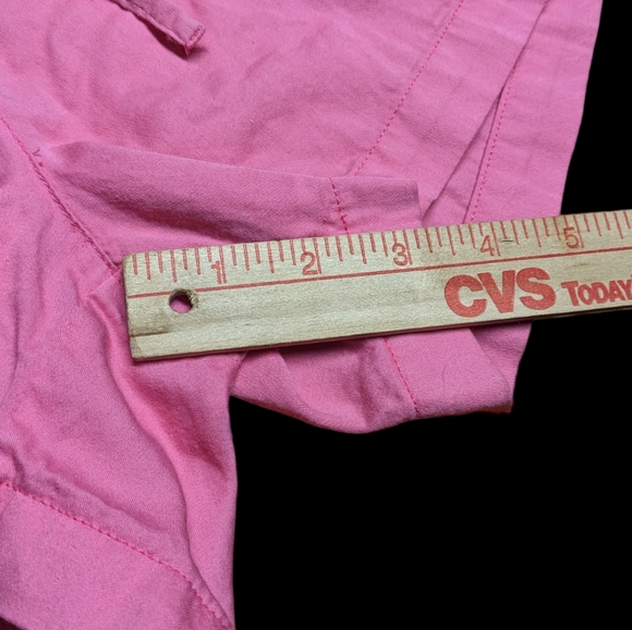 Newport News Jeanology Collection Bright Pink Ladies Size 4 Lightweight Shorts - Picture 5 of 12